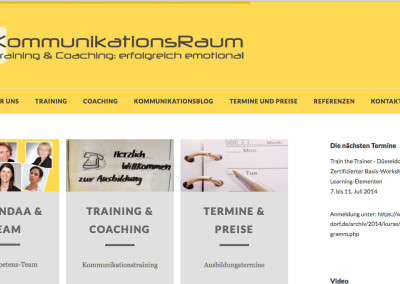 Webdesign Kommunikationsraum.info